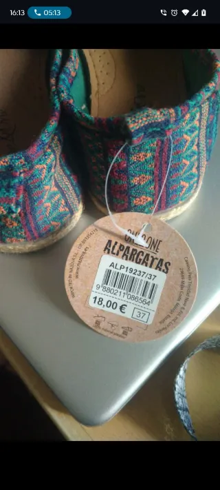 Alpargatas ONE&ONE Mujer Talla 37
