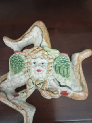 Souvenir Sicilia Trinacria Ceramica