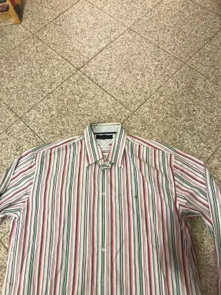Camicia Tommy Hilfiger uomo righe multicolor