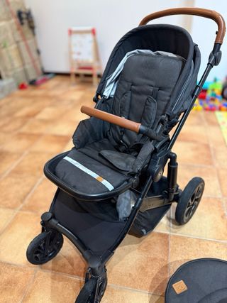 Carrito Kinderkraft 3 en 1 + sombrilla