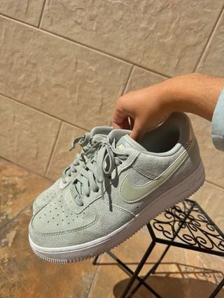 Nike Air Force 1 Verde/Blanco Hombre