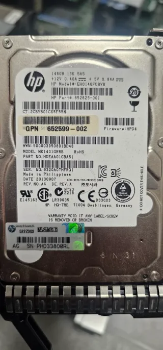 Servidor HP ProLiant DL380p Gen 8