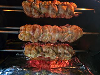 Horno Rostisseria de Pollo Carbón