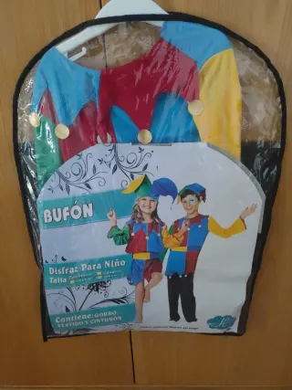 Disfraz Bufón Niño 1-3 años