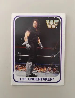 Card Undertaker WWF 1991 Merlin #118/150