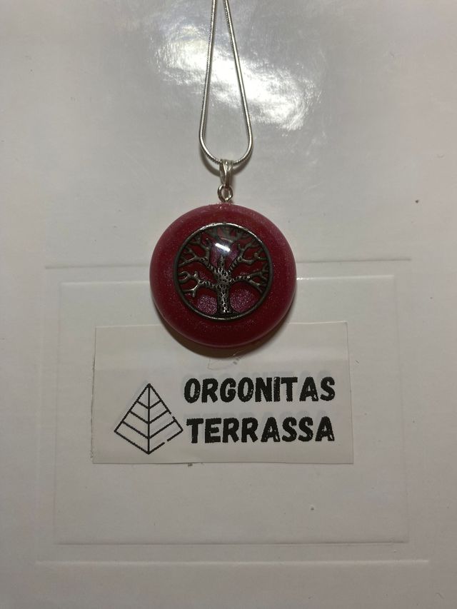 Colgante Árbol de la Vida Rojo