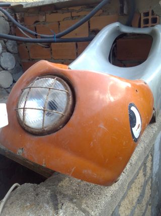 Carenado moto antigua.Bultaco