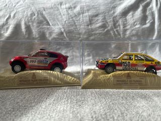 PACK Maquetas Rally Dakar Renault y Mitsubishi