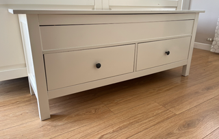mueble arcon baul blanco de ikea