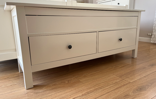 mueble arcon baul blanco de ikea