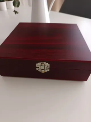 Kit de vino madera y metal