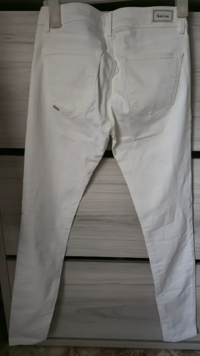 Pantalón blanco Salsa