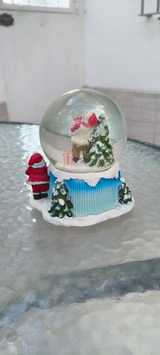 Bola Nieve Navideña con Música