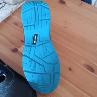 Botas de seguridad Juba negras y azules