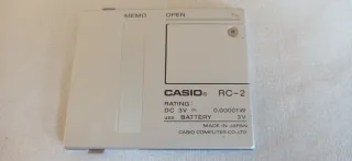 Ordenador Casio PB-410 + Memoria RC-2 año 1984