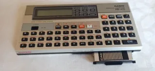 Ordenador Casio PB-410 + Memoria RC-2 año 1984