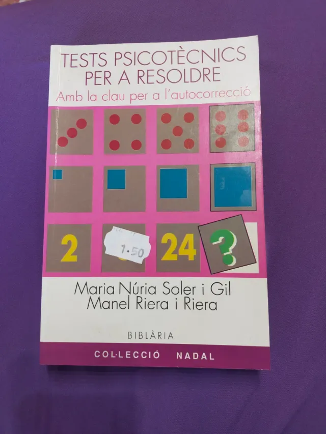 Tests Psicotècnics per a Resoldre