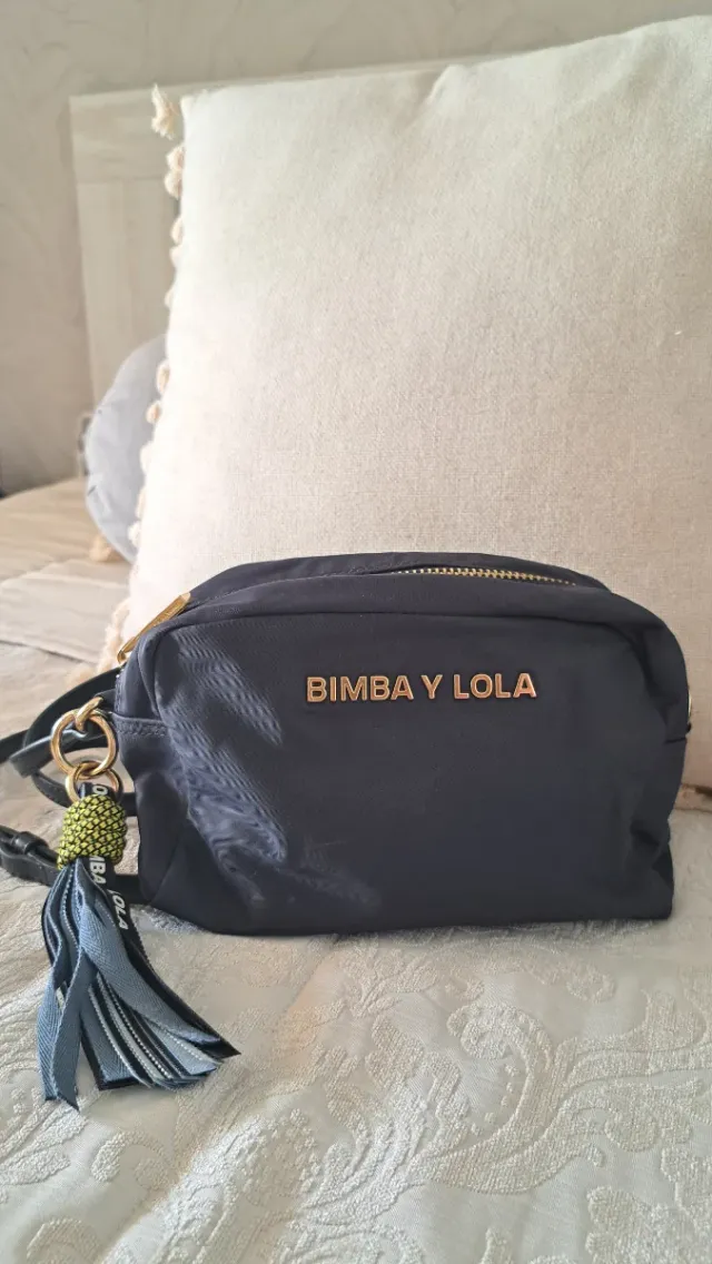 Bolso azul oscuro  BIMBA Y LOLA