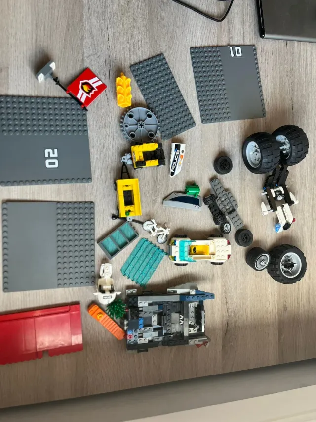 Lote +500 Piezas LEGO muy variadas