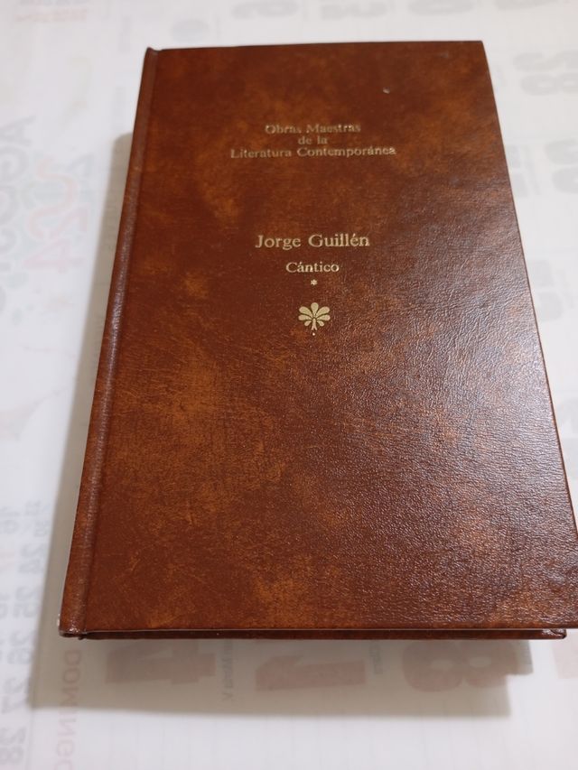 Libro Cántico de Jorge Guillén