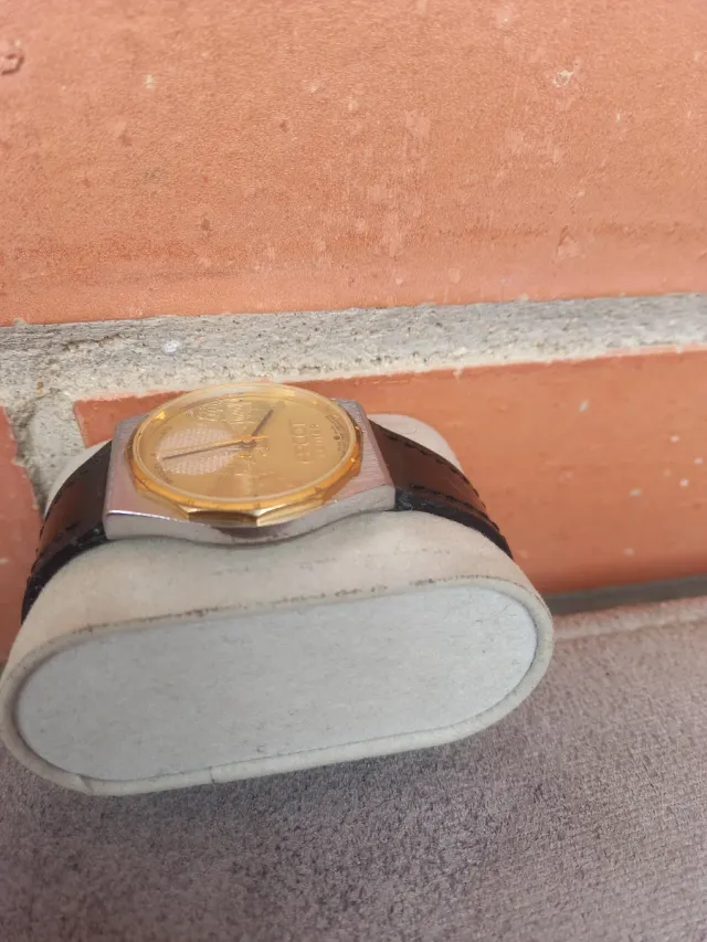 Reloj Bradley Epcot Center Cuarzo Dorado