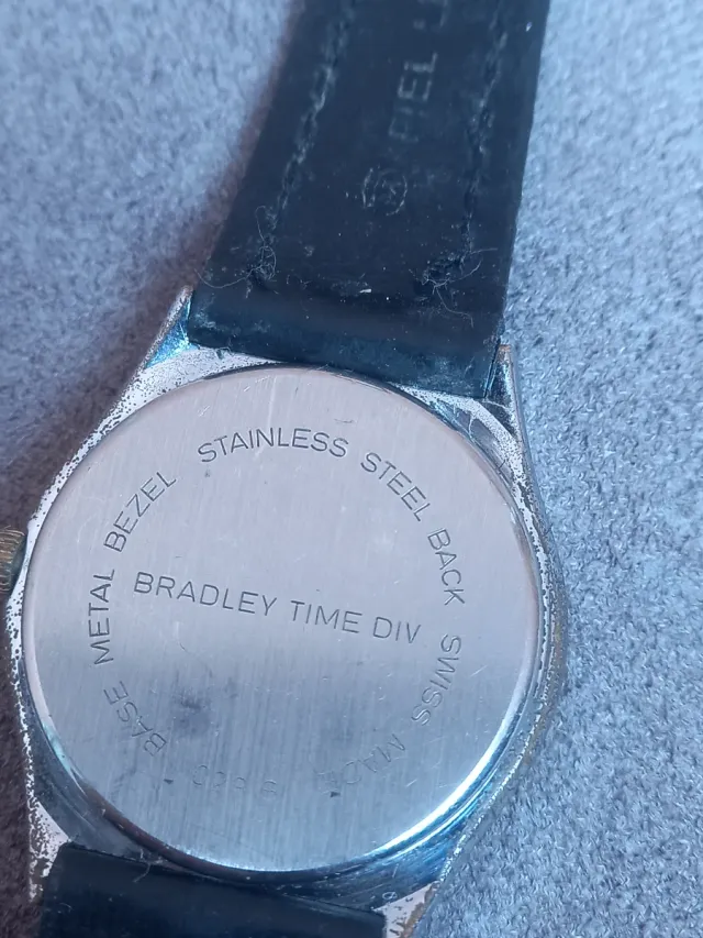 Reloj Bradley Epcot Center Cuarzo Dorado