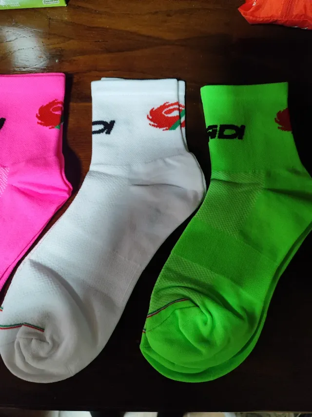 Calcetines Sidi Negros y Rosas