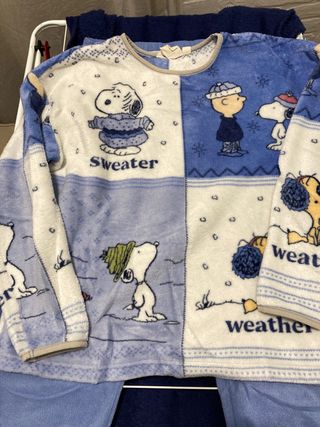 Pijama Polar Snoopy Talla M