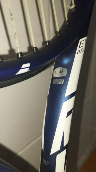 Raqueta de tenis y frontenis Babolat y raquetero