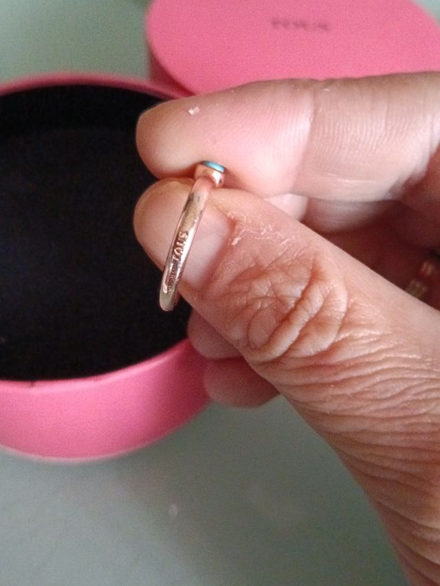 Anello Tous e turchese