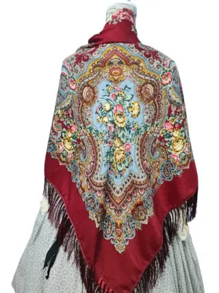 Mantón baturra grande