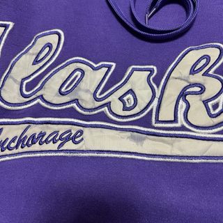 “Alaska - Anchorage” Embroidered Graphic Hoodie