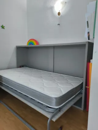 Cama abatible de 90 sin colchón