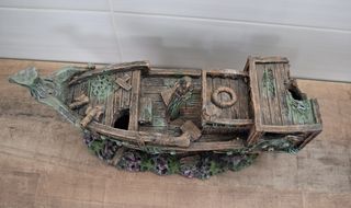 BARCA DECORATIVA PER ACQUARI