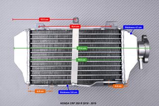 Radiadores Agua Racing HONDA CRF 250 R 2018 - 2019