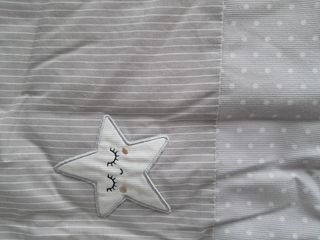 Funda cubrecapazo gris con estrella
