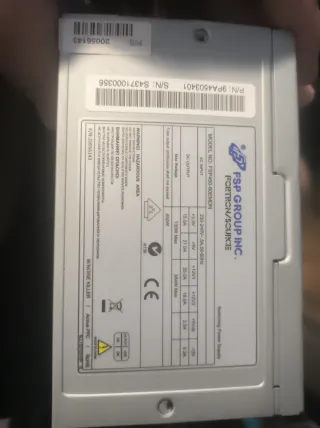 Fuente de Alimentación FSP 450W