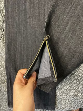 Pantalones vaqueros negros mujer