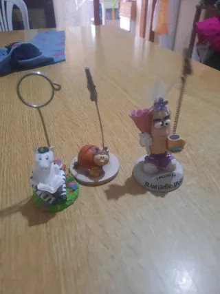 Set 3 Fermacarte Animali