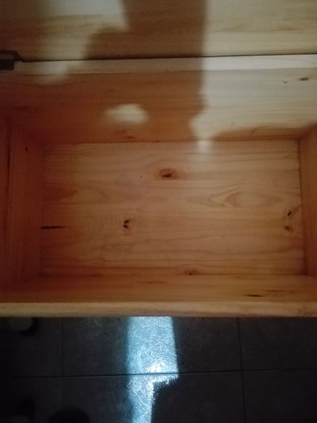 Baúl de pino natural