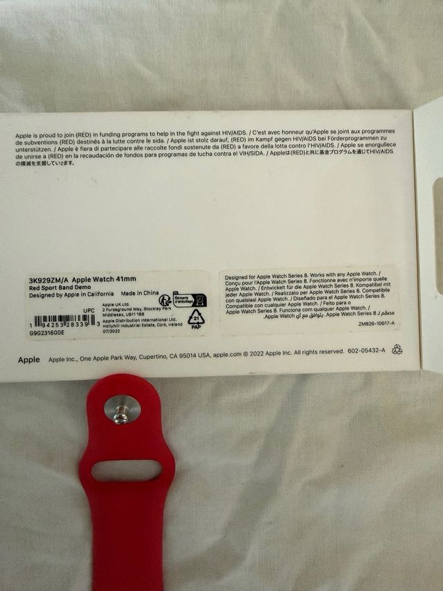 Apple Watch Series 6 (40mm) (PRODUCT)RED