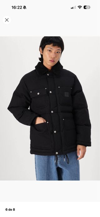 Chaqueta Carhartt WIP Rayley Negra Invierno