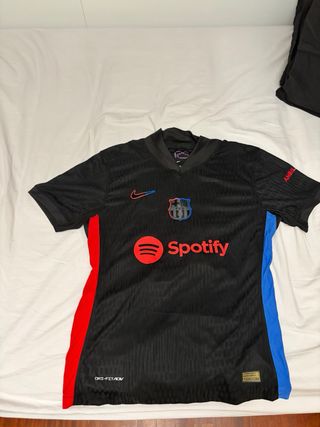Maglia FC Barcelona Nera Spotify