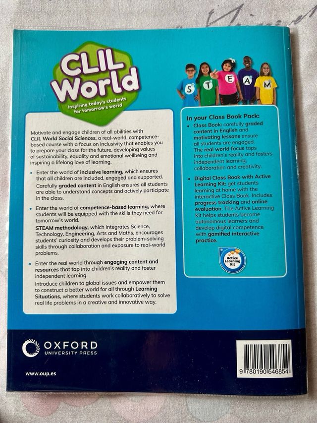 CLIL World Social Sciences 3. Class book
