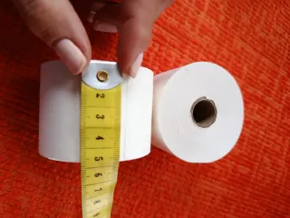 Rollo de papel térmico imprimible tickets