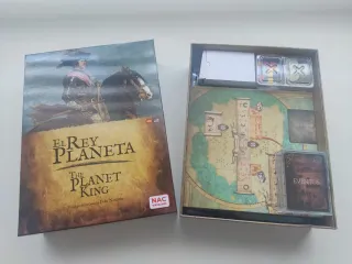 El Rey Planeta / The Planet King Juego de Mesa