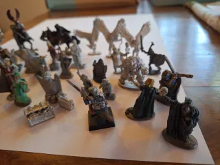 34 Figuras RPG Plomo