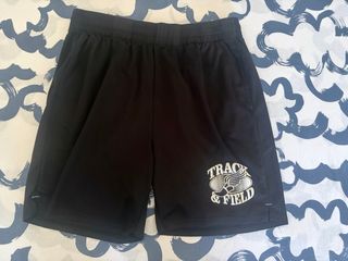 Pantalón Corto Negro Con Bolsillos Talla L