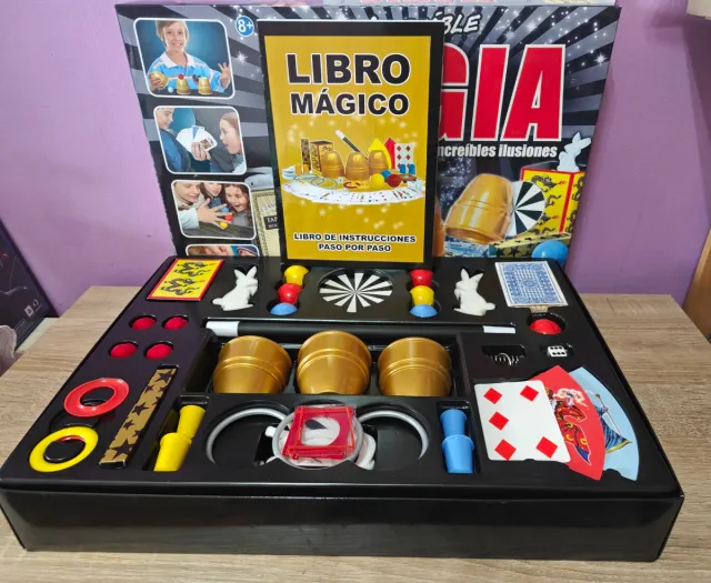 Juego de Magia Libro Mágico sin usar