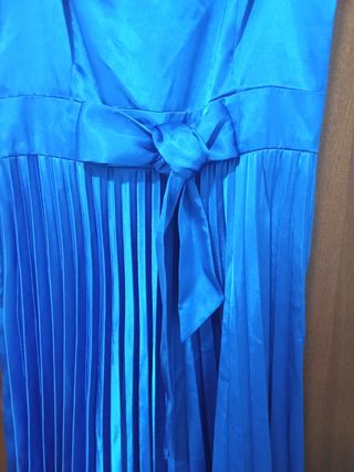 Vestido de fiesta azul, ceremonia, boda